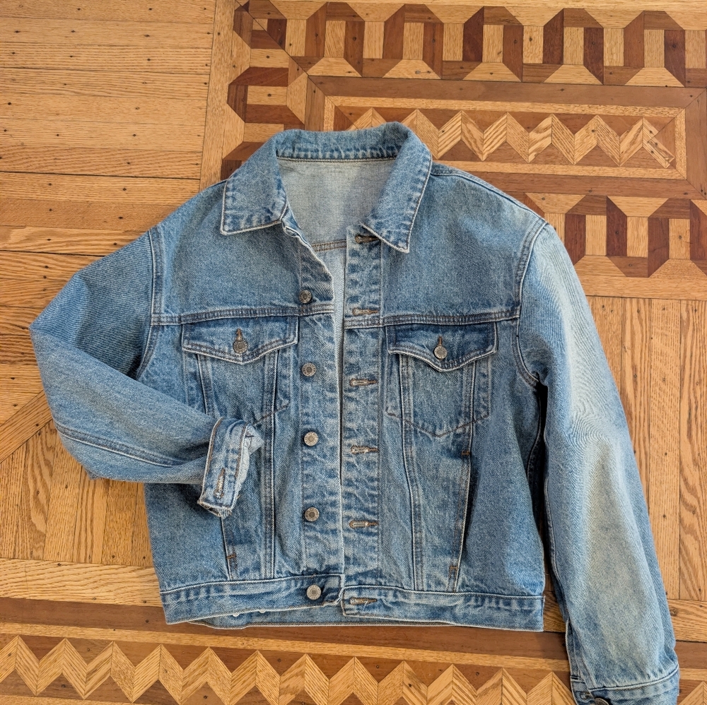 J. Galt Trucker Denim Jacket Size S